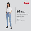 LEVI'S WOMEN'S 501 ORIGINAL FIT JEANS - SIZE: WOMEN 32X30 - BLACK New
