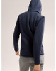ARC'TERYX WOMEN'S KYANITE HOODED FLEECE JACKET - SIZE: XS - BLACK SAPPHIRE New