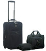 TRAVELERS CLUB BOWMAN EVA EXPANDABLE VALUE LUGGAGE AND TRAVEL SET, RED New