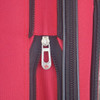 TRAVELERS CLUB BOWMAN EVA EXPANDABLE VALUE LUGGAGE AND TRAVEL SET, RED New