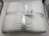 BOLL & BRANCH KING/CAL KING SIGNATURE COMFORTER SETS - FINE STRIPE WHITE/STONE New