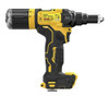 DEWALT 20-VOLT MAX CORDLESS 3/16 IN. RIVET TOOL TOOL-ONLY DCF403B - YELLOW