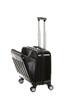 ROCKLAND REVOLUTION HARDSIDE ROLLING COMPUTER CASE, CARRY ON, 17", BF29 - BLACK New