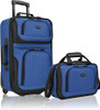 US TRAVELER U.S. TRAVELER RIO LIGHTWEIGHT CARRY-ON SUITCASE 20" - ROYAL BLUE New