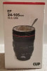 CUP CAMERA LENS CUP - EF 24-105MM F/4L IS USM - BLACK