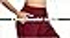 Galaxy by Harvic Women's Loose Fit Lounge Pants - Burgundy (3XL) New