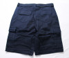 BLU ROCK NEW YORK 10" INSEAM CARGO POCKET W/BELT INCLUDED SHORTS MEN 36 - NAVY New