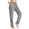 G/MLPJ-700HG GALAXY BY HARVIC WOMEN'S LOOSE FIT CLASSIC LOUNGE PANTS 3XL GRAY New
