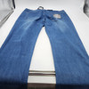 BLU ROCK MEN'S 4-WAY STRETCH SLIM FIT STRAIGHT JEANS - SIZE: 36X31 - MEDIUM BLUE New