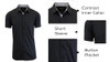 GALAXY BY HARVIC MENS SLIM FIT SHORT SLEEVE BUTTON UP SHIRT BLACK M SS-500 New