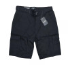 BLU ROCK NEW YORK 10" INSEAM CARGO POCKET W/BELT INCLUDED SHORTS MEN 36 - BLACK New