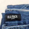 BLU ROCK MENS BLU ROCK DENIM FLEX JEANS-LIGHT BLUE - SIZE: 38X31 - MEDIUM BLUE New
