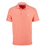 IZOD MEN'S TITLEHOLDER POLO - SIZE: MEN L - DEEP SEA CORAL New