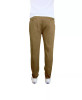 GALAXY BY HARVIC MEN'S BASIC STRETCH TWILL JOGGERS - SIZE: MEN XL - TIMBER New