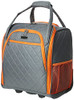 ROCKLAND MELROSE UPRIGHT WHEELED UNDERSEATER LUGGAGE CARRY-ON 16-INCH CHARCOAL New