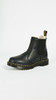 DR. MARTENS 2976 LEONORE BURNISHED WYOMING BOOT WOMEN 8 (AU/UK W6) - BLACK