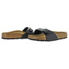BIRKENSTOCK MADRID BIRKO-FLOR EVA SLIDE SANDALS MEN 5/WOMEN 7 (EU M38) - BLACK