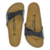 BIRKENSTOCK MADRID BIRKO-FLOR EVA SLIDE SANDALS MEN 5/WOMEN 7 (EU M38) - BLACK