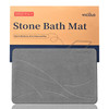 WICOLO STONE BATH MAT,DIATOMACEOUS MAT,ABSORBENT, QUICK DRYING - DARK GRAY WICOLO STONE BATH MAT,DIATOMACEOUS MAT,ABSORBENT, QUICK DRYING - DARK GRAY
