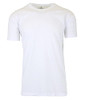 GALAXY BY HARVIC MEN MALE PERFORMANCE ACTIVE SHORT SLEEVE MUSCLE TEE WHITE M New