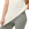 ALLBIRDS WOMEN S NATURAL FLOW STUDIO TANK - SIZE: WOMEN S - BLIZZARD New