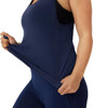 ALLBIRDS WOMEN S NATURAL FLOW STUDIO TANK - SIZE: WOMEN M - TRUE NAVY New