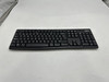 LOGITECH K270 KEYBOARD SPANISH LAYOUT - BLACK