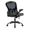 WINRISE OFFICE CHAIR DESK CHAIR ERGONOMIC MESH COMPUTER CHAIR - DARK GRAY