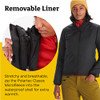 MARMOT WOMEN'S RAMBLE 3-IN-1 COMPONENT JACKET RECYCLED BLACK XS New
