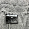 BELLO WOMEN'S DRAWSTRING STRETCHY POCKETED SWEATPANTS - SIZE: M/L - LIGHT GRAY New