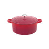 CUISINART 5.5 QT. ROUND CASSEROLE, RED GRADIENT New