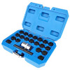 DONPIDA 22PCS WHEEL LOCKING KEY REMOVAL TOOL KIT - Black
