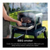 NINJA WOODFIRE 8-IN-1 OUTDOOR SMOKER PIZZA OVEN 5 PIZZA SETTINGS - GREEN