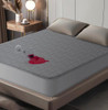 BITEANY 100% WATERPROOF QUEEN MATTRESS COVER HYPOALLERGENIC - GRAY