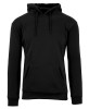 GALAXY BY HARVIC MEN'S HEAVYWEIGHT FLEECE-LINED HOODIE - SIZE: MEN 2XL - BLACK New