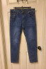 BLU ROCK DENIM JEANS MENS 34X31 BLUE CLASSIC RELAXED - MEN 34X31 - DARK WASH New