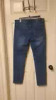 BLU ROCK DENIM JEANS MENS 34X31 BLUE CLASSIC RELAXED - MEN 34X31 - DARK WASH New