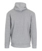 J.COME HEAVYWEIGHT FLEECE-LINED PULLOVER SWEATSHIRT - SIZE: L - HEATHER GRAY New