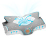 cervical memory foam pillow for neck shoulder pain orthopedic pillow Gray-S New