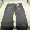 BLU ROCK MEN'S CASUAL FLEX STRETCH SLIM STRAIGHT JEANS - MEN 34X31 - JET BLACK New
