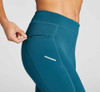 HOKA WOMEN'S TIGHT PERFORMANCE - SIZE: WOMEN L  - BLUE CORAL New