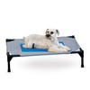 K&H PET PRODUCTS COOLIN' PET COT, 32X25X7 MEDIUM, 1666-32X25, GRAY/BLUE