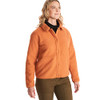 MARMOT WOMEN'S AROS BUTTON-UP JACKET SHERPA FLEECE RETRO STYLE SIZE M COPPER New