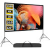 Visulaplex Projector Screen, 120", 16:9, 4K, Portable, NB-HP008 - White Visulaplex Projector Screen, 120", 16:9, 4K, Portable, NB-HP008 - White