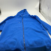 RUDOLPH FULL ZIP SWEATER - SIZE: MEN L - BLUE New