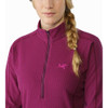 ARC'TERYX DELTA LT ZIP NECK WOMENS - SIZE: WOMEN L - LT CHANDRA New