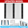 YFXCVSL Pull Out Cabinet Organizer 2Pack Expandable(12.6''-20.5'') - White New