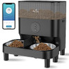 IPETTIE AUTOMATIC WIFI PET FEEDER 2 PETS 5L/21 CUP CAPACITY - BLACK