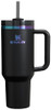 STANLEY BLACK CHROMA COLLECTION 40OZ STANLEY QUENCHER H2O TUMBLER - BLACK CHROMA