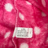 FASHION EXTRA SOFT PAJAMAS PANTS - SIZE: WOMEN L/XL - HOT PINK W/ POLKA DOTS New